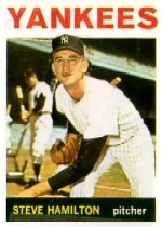 1964 Topps Baseball Cards      206     Steve Hamilton